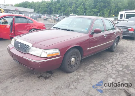 2004 Mercury Grand Marquis Gs z USA, uszkodzony, nr VIN 2MEFM74W74X669720